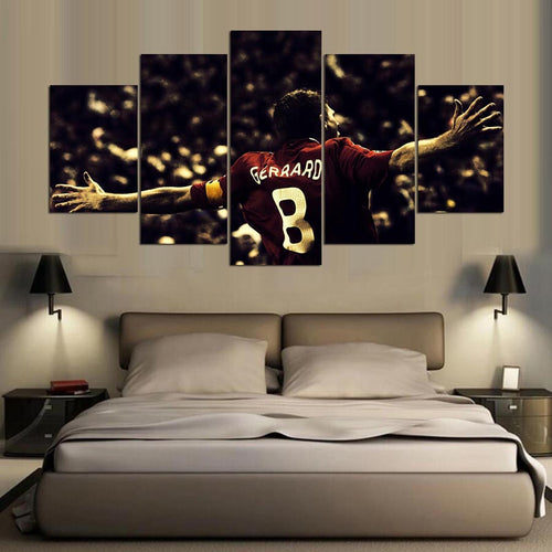 5 panel HD Liverpool Print Canvas