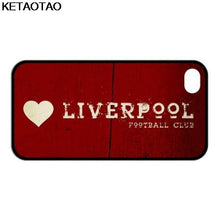 I love Liverpool Retro Red Phone Cases for iPhone 4S 5C 5S 6S 7 8 Plus X for Samsung NOTE Case Soft TPU Rubber Silicone