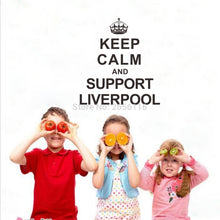 Wall Decals Keep Calm and Support Liverpool Vinyl Stickers