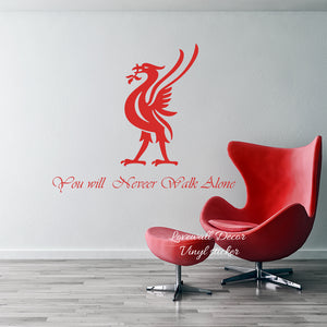 You Will Never Walk Alone Liverpool Wall Sticker Decal