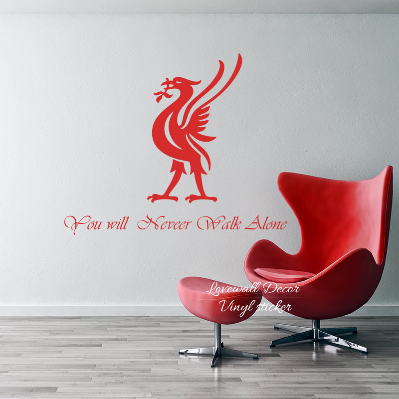 You Will Never Walk Alone Liverpool Wall Sticker Decal