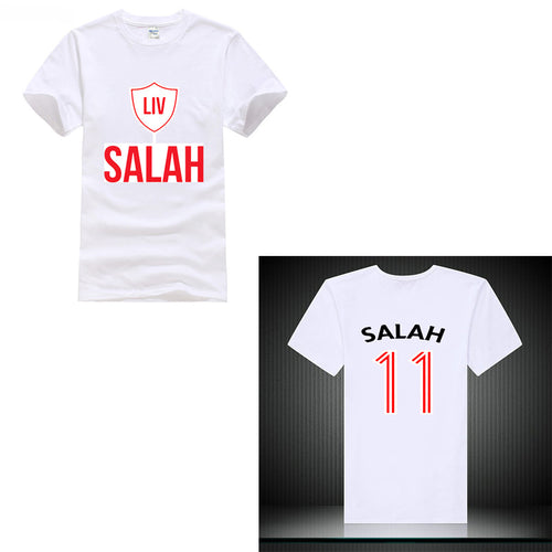 Salah Liverpool soccering T-Shirt player of men No.11 Mo Unofficial