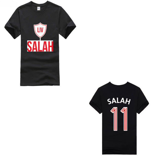 Salah Liverpool soccering T-Shirt player of men No.11 Mo Unofficial
