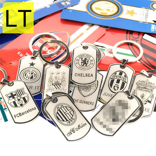 Football Club Stainless Steel Liverpool Car Keychain