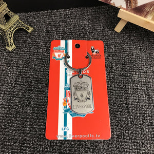 Football Club Stainless Steel Liverpool Car Keychain